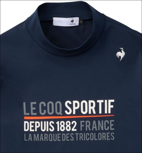 ルコックスポルティフ ゴルフ le golf sportif coq コーデュラ 9分丈 ジョガー ルコックスポルティフ(lecoqsportif)(メンズ)スニーカー スポーツ ストレッチフォーサーモックネック長袖シャツ ストレッチ | 種類11:GY00(グレー)⁄L 地柄半袖ポロシャツ