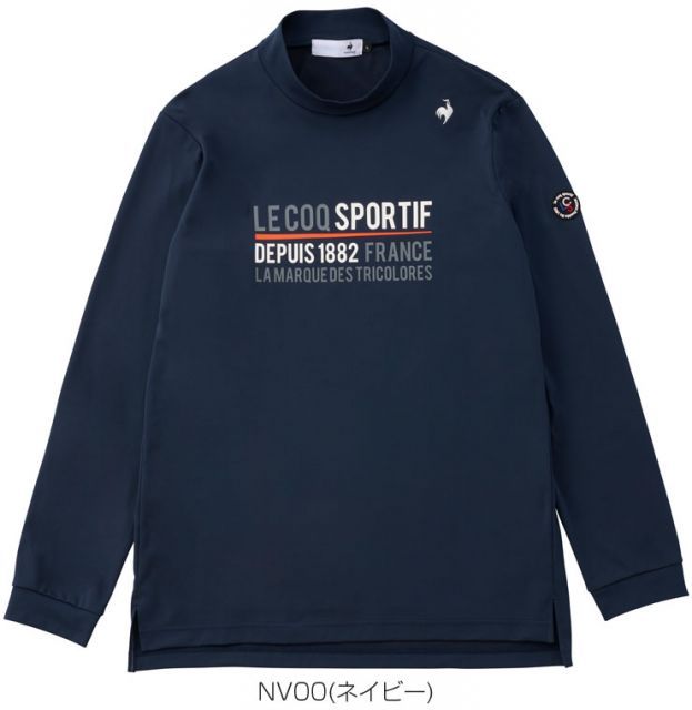 ルコックスポルティフ ゴルフ le golf sportif coq コーデュラ 9分丈 ジョガー ルコックスポルティフ(lecoqsportif)(メンズ)スニーカー スポーツ ストレッチフォーサーモックネック長袖シャツ ストレッチ | 種類11:GY00(グレー)⁄L 地柄半袖ポロシャツ