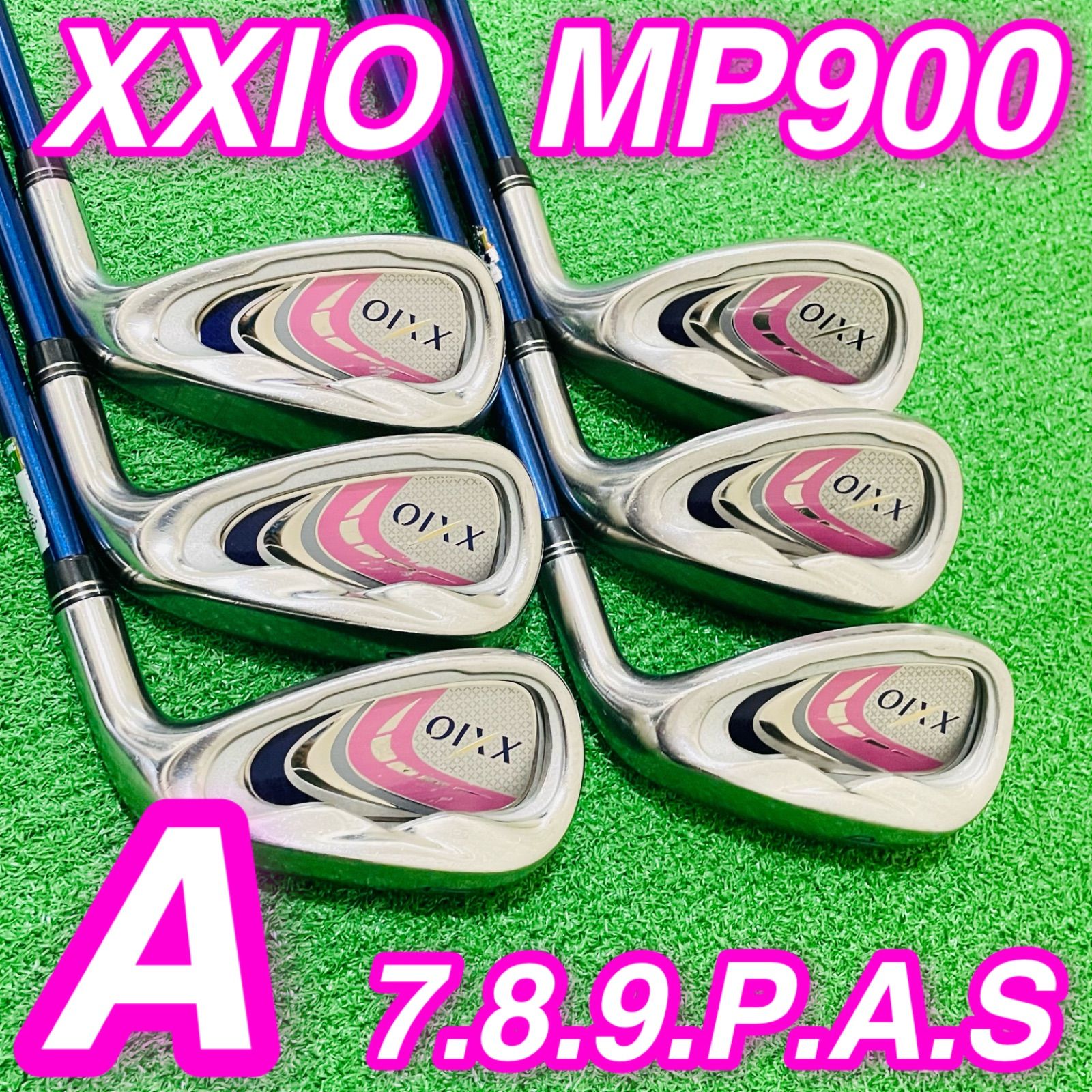 9310 XXIO ゼクシオ 9代目 MP900 レディース 女性用 右利き アイアン6本セット フレックスA 7.8.9.P.A.S ダンロップ DUNLOP