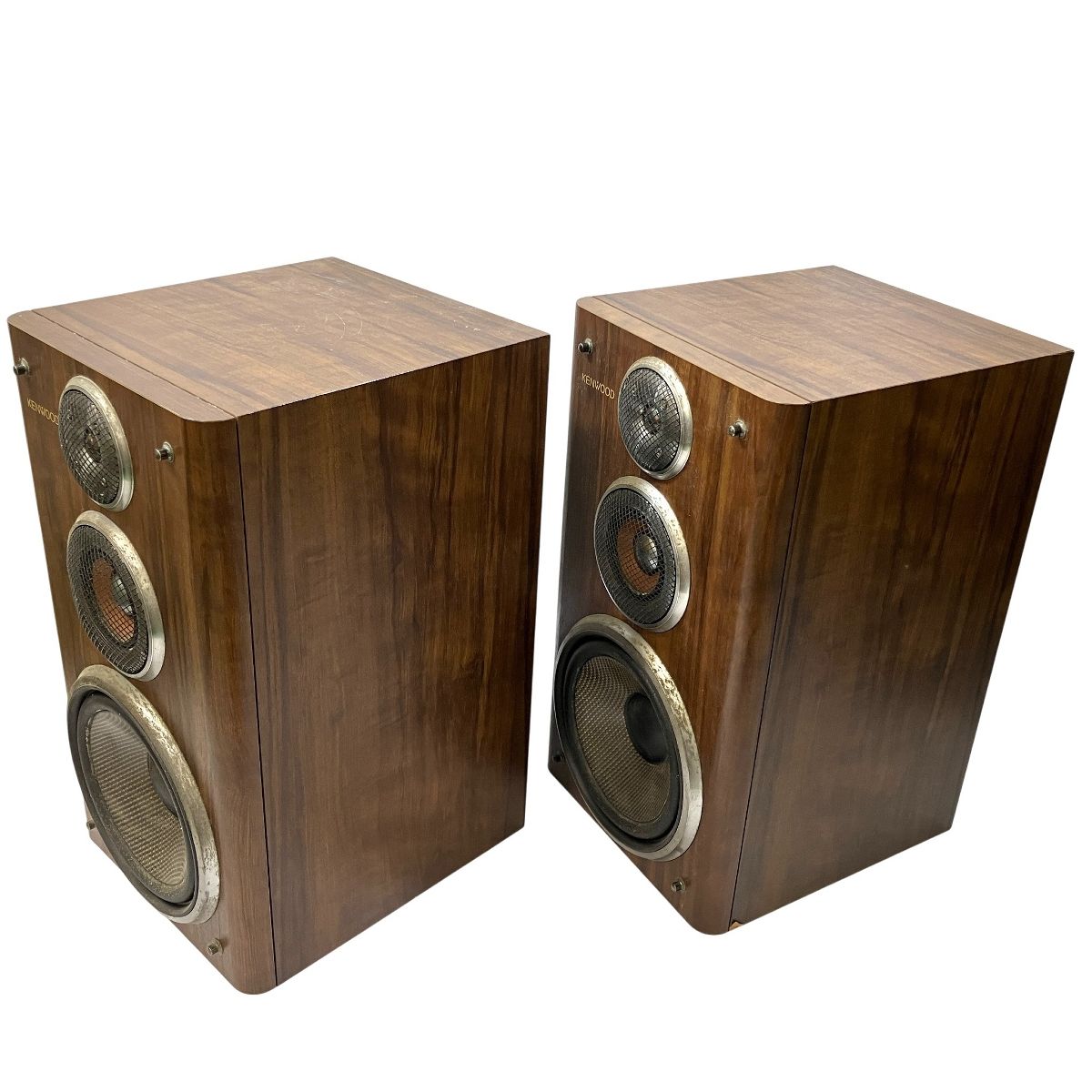 【驚きの価格が実現！】 KENWOOD LS-11ES スピーカー ペア 3ウェイ ブックシェルフ型 ケンウッド オーディオ 音響機器 Y10589328 送料無料の商品多数！