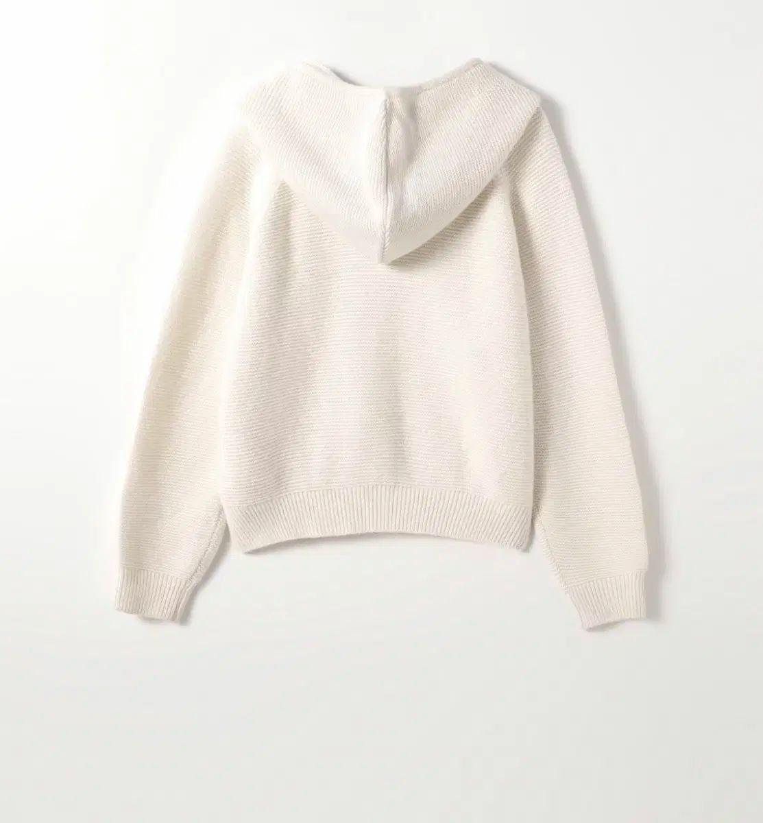 ルベーヌ Liane フーディ ニット アイボリー