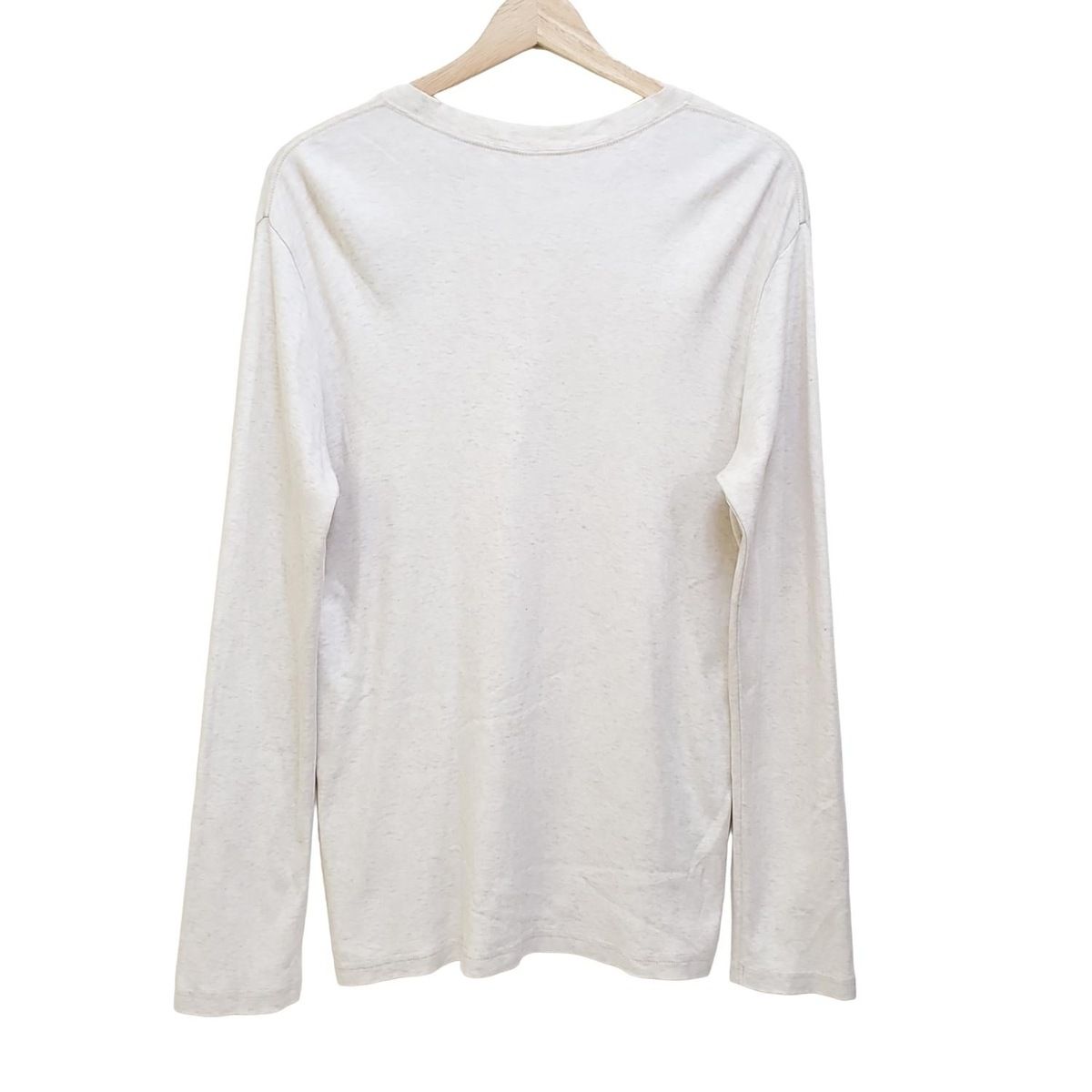 THE INOUE BROTHERS ザイノウエブラザーズ 長袖Tシャツ サイズM レディース ベージュ×パープル