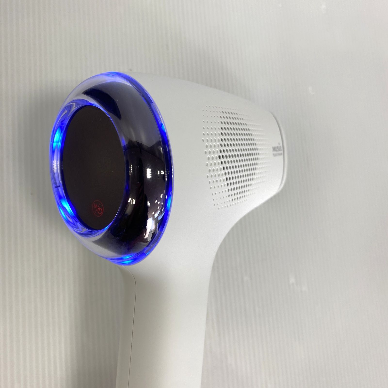 【未使用】脱毛器　ミュゼ MUSEE PLATINUM ミュゼ 脱毛器 プラチナム ホワイト 付属品あり - メルカリ