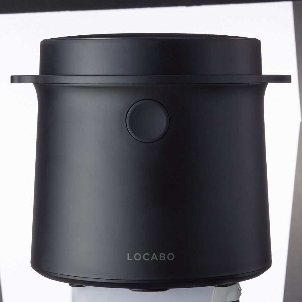 04124】LOCABO 糖質カット炊飯器 ブラック JM-C20E-B - メルカリ
