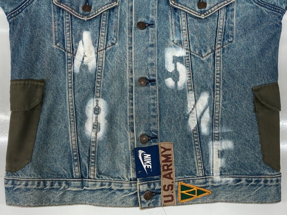 アパッチ APACHE REMAKE DENIM JACKET リメイク デニム ジャケット G