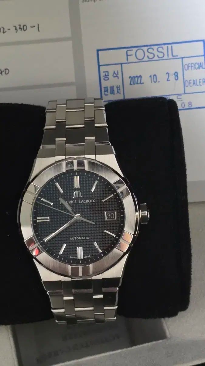 モリスラクロワ アイコン 검판 39mm