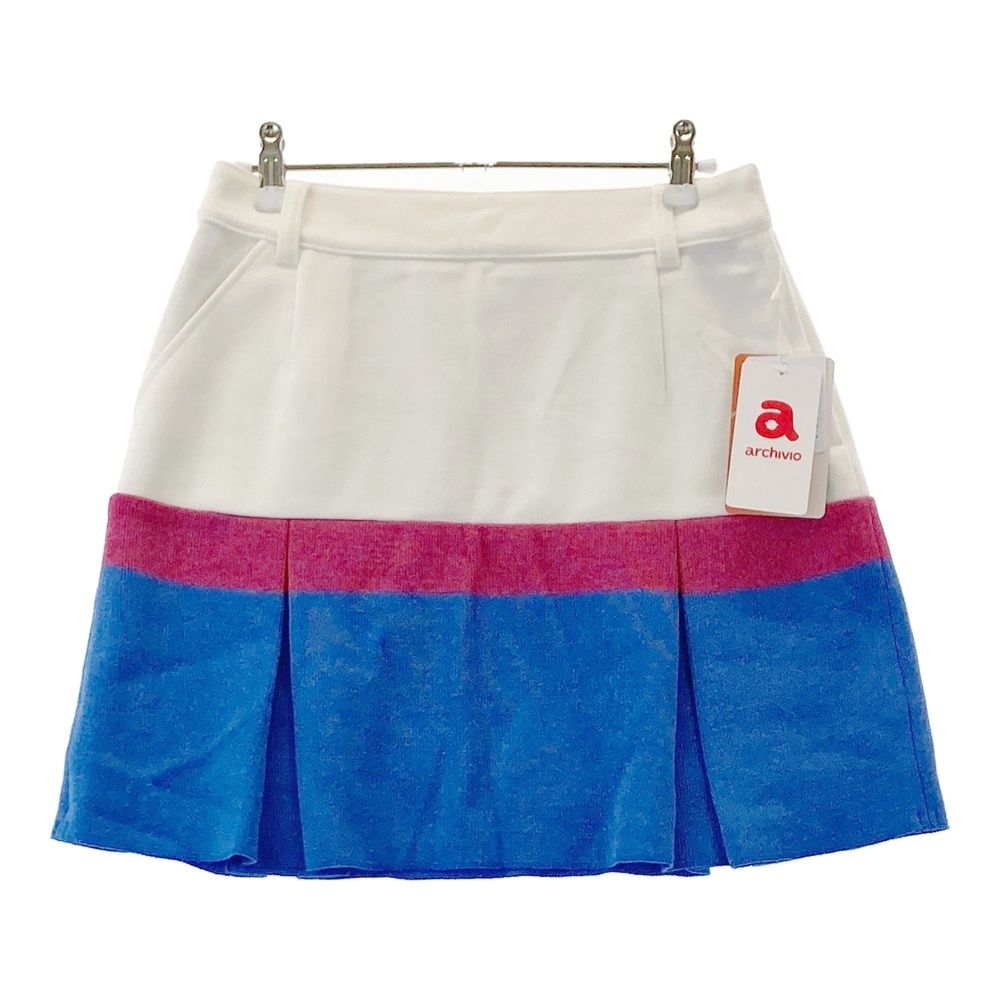 サイズ 38 ARCHIVIO アルチビオ A216022 蓄熱スカート ホワイト系 240101416450 ゴルフウェア レディース ストスト