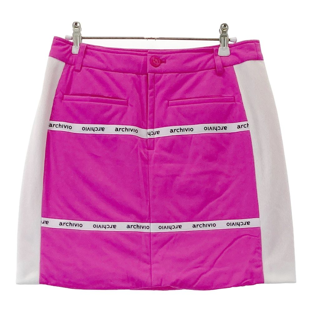 サイズ 38 アルチビオ 中綿スカート ピンク系 ゴルフウェア レディース ストスト