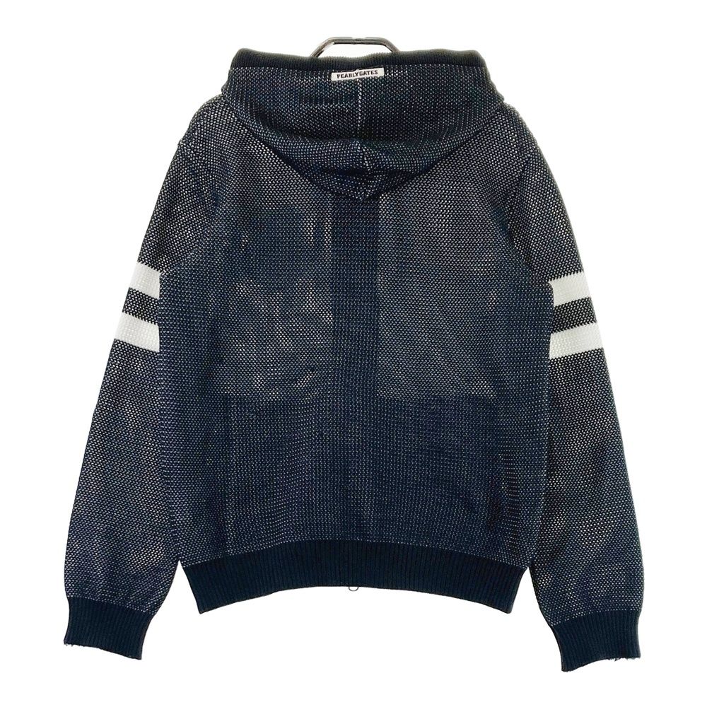 サイズ：0 PEARLY GATES パーリーゲイツ ニット ジップパーカー