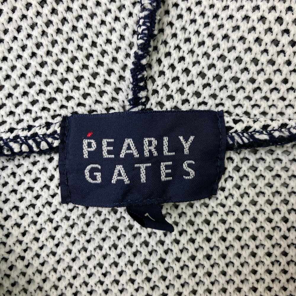 サイズ：0 PEARLY GATES パーリーゲイツ ニット ジップパーカー