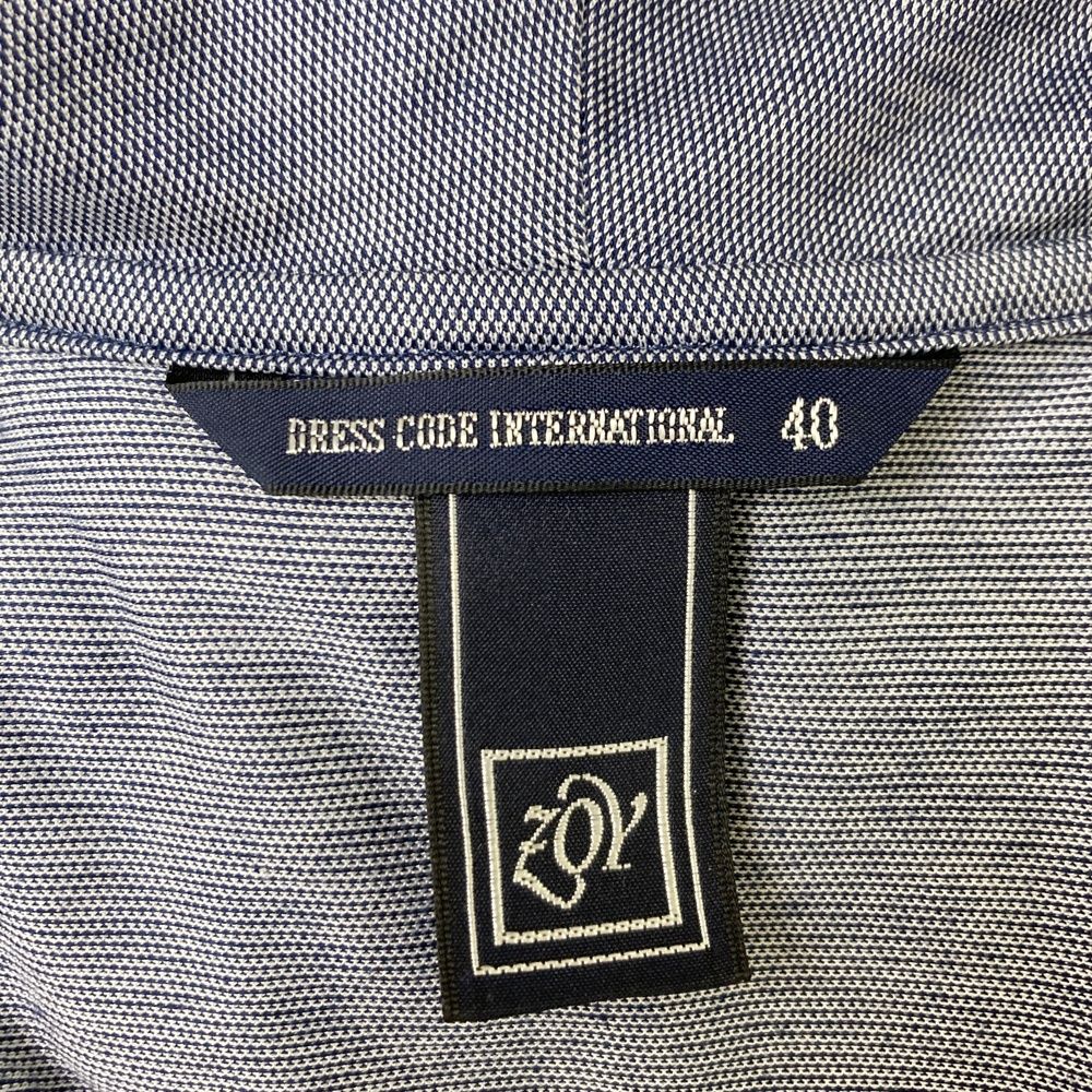 サイズ：40 ZOY ゾーイ フード付 ジップジャケット ネイビー系