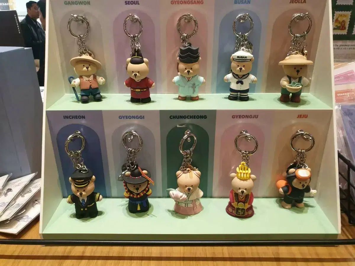 スターバックス 韓国地域 ベアリスタ キーホルダー