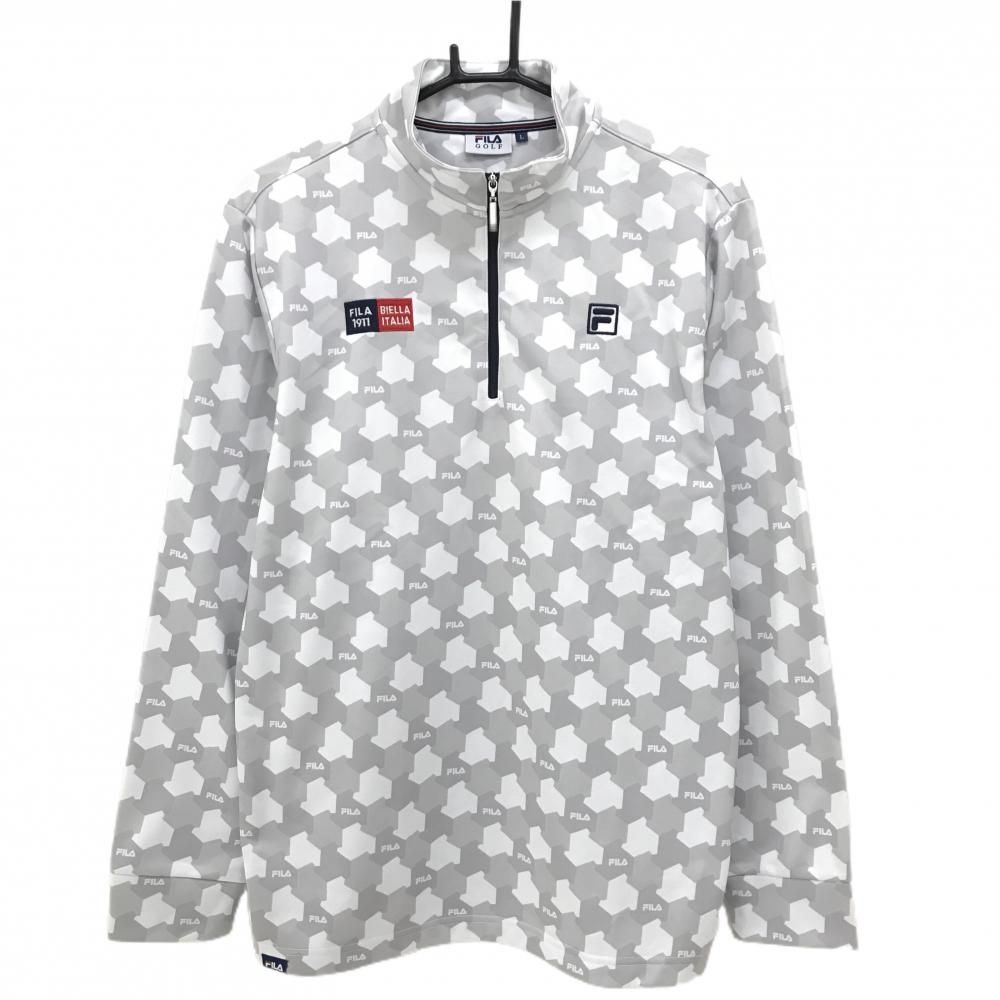 FILA ドット柄 スポーツウェアセット 上下セットFILA テニスウェア XL