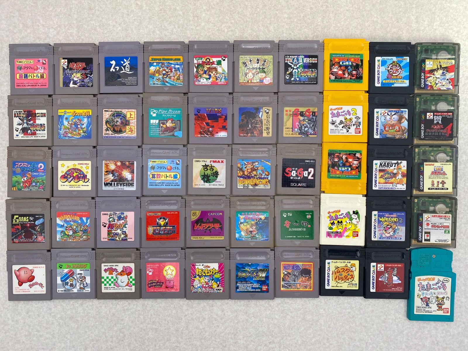 ゲームボーイ ソフト10点 ゲームボーイソフト40点