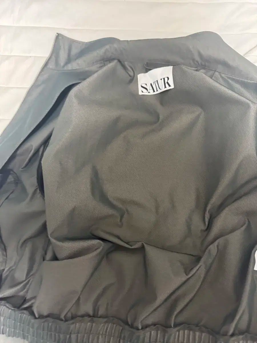 レチェ トゥー トーン ジップアップ ジャケット グリッター グリーン ブラウン セター アウター