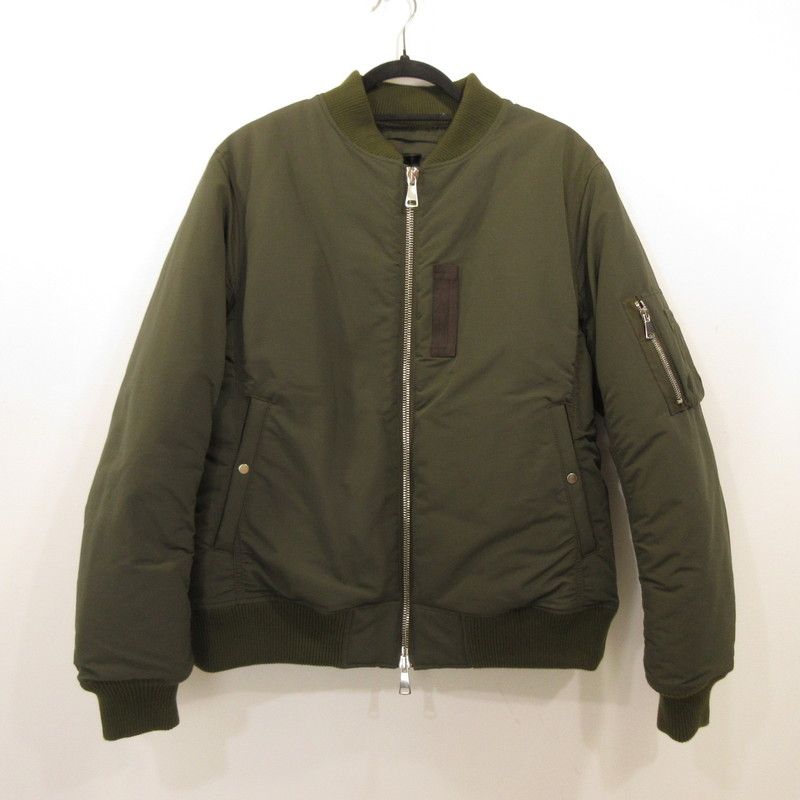 wjk ダブルジェイケイ ミリタリーコート CORDURA MA-1 cn 17 カーキ サイズ XL 96