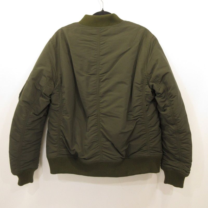 姫路東店 wjk ダブルジェイケイ ミリタリーコート CORDURA MA-1 cn17 カーキ サイズ XL 96