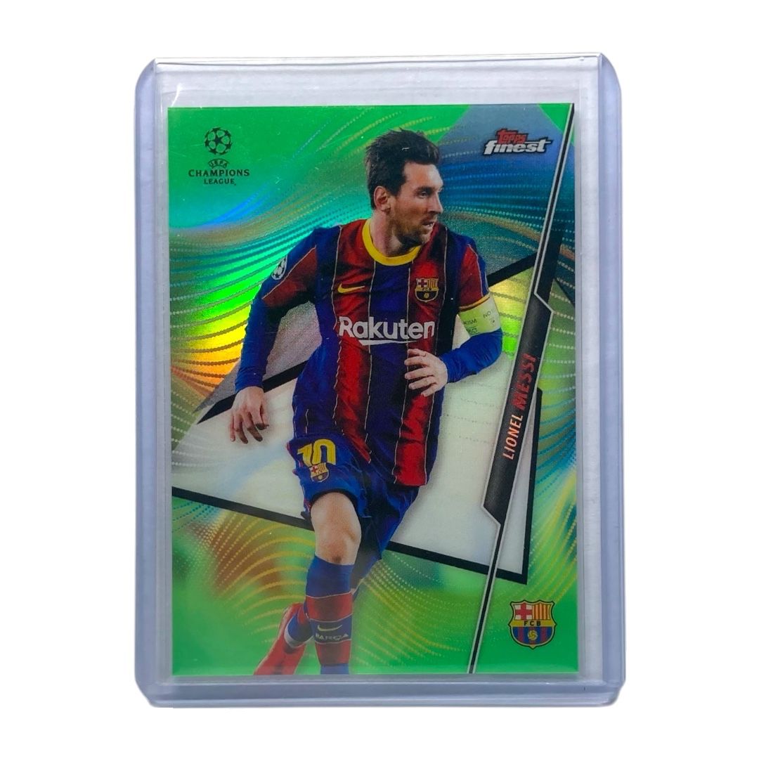 TOPPS サッカーカード FINEST LIONEL MESSI BARCELONA 99 100 IT2