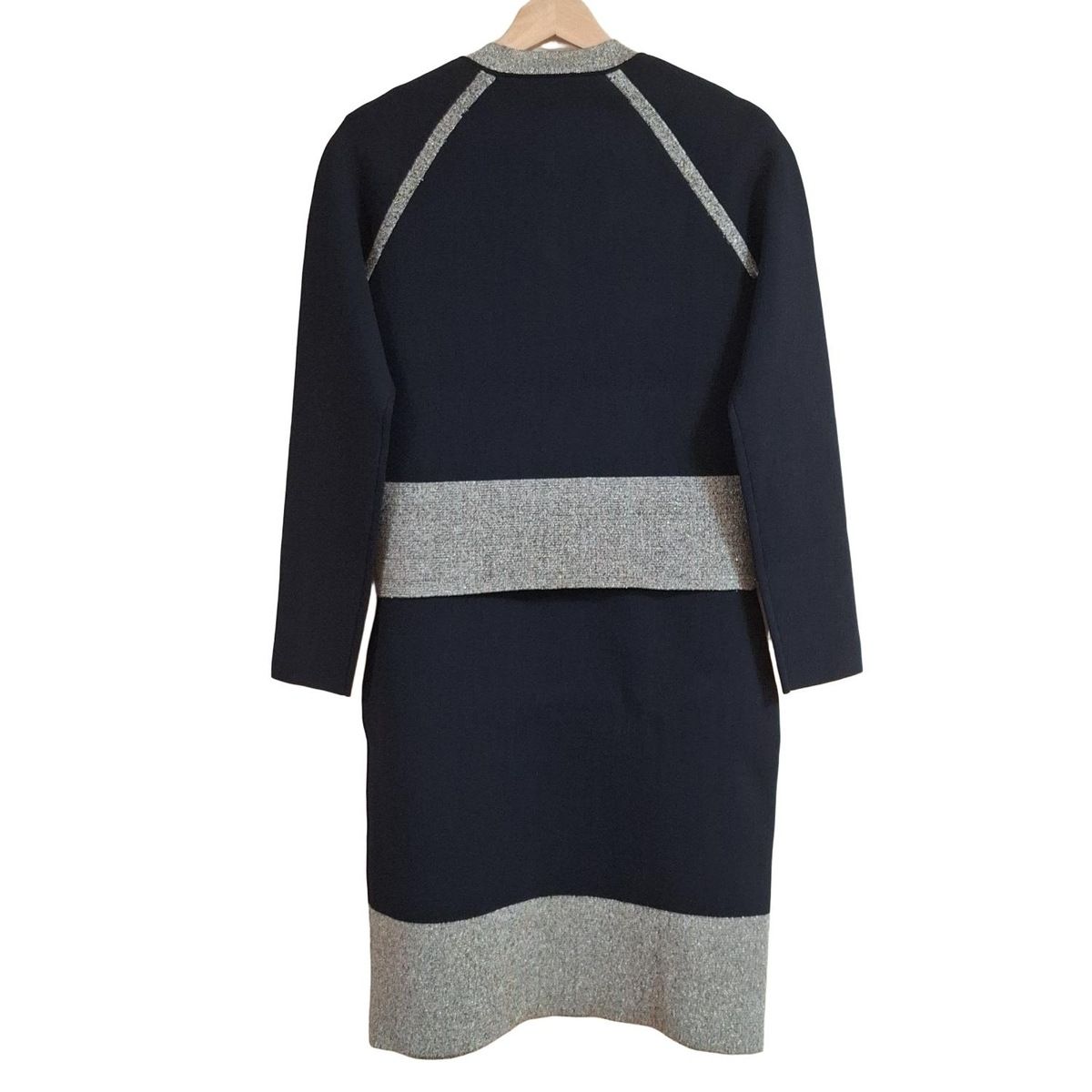 PAULEKA ポールカ ワンピースセットアップ レディース - 黒×ゴールド ニット ラメ