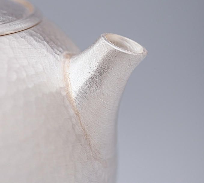 足銀西施壺999銀手作り一枚打西施壺カンフー急須一人お茶二人用お茶ティーポット