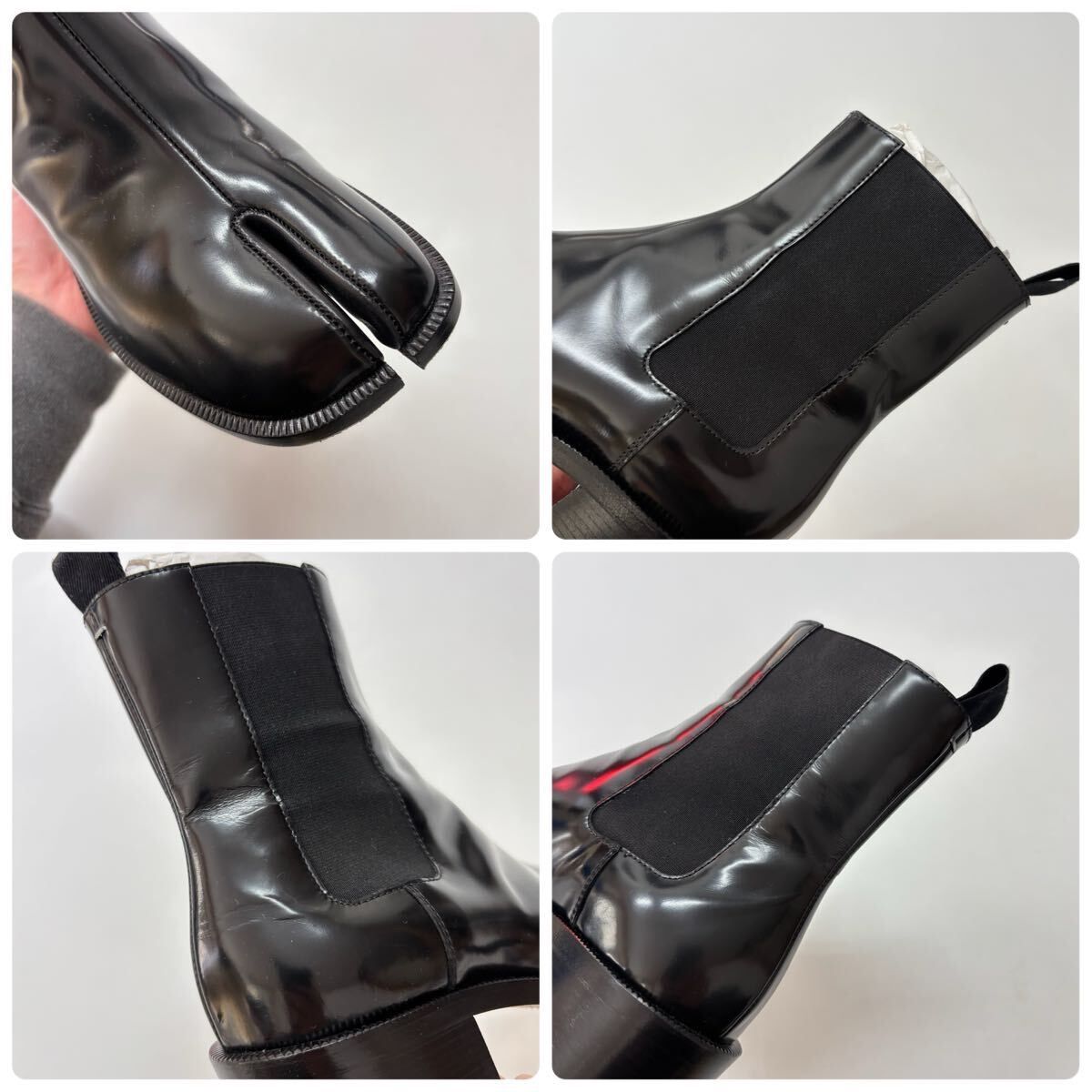 25 aw 2025 Maison Margiela 22 メゾン マルジェラ 足袋 タビ シティ チェルシー ブーツ City Chelsea サイズ 37 711-0500 サイドゴアブーツ ブーツ