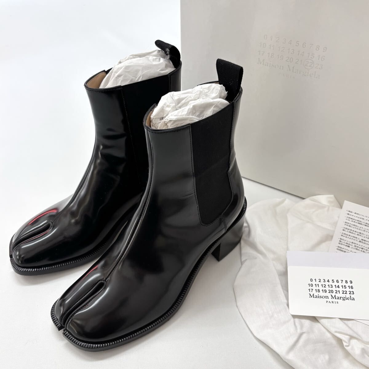 25 aw 2025 Maison Margiela 22 メゾン マルジェラ 足袋 タビ シティ チェルシー ブーツ City Chelsea サイズ 37 711-0500