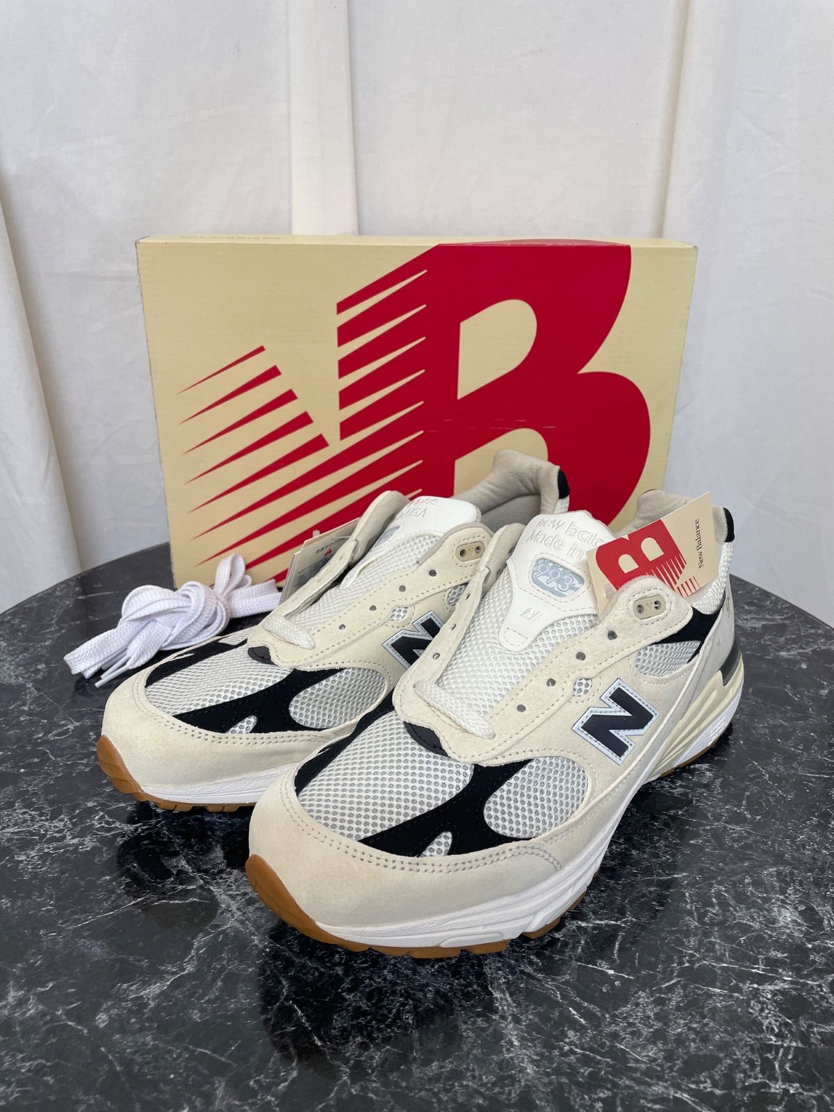 メンズ New Balance ニューバランス U993WS 28.5cm US10 1/2 スエード 