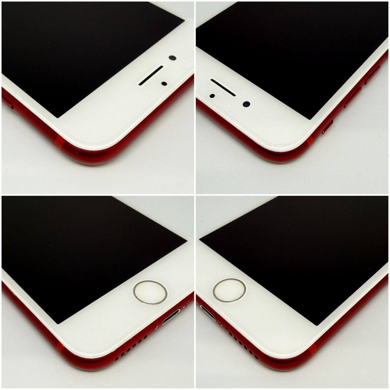 Apple iPhone7 本体 レッド バッテリー100 社外品 iPhone7 128GB レッド バッテリー100% SIMフリー ガラスフィルム付き