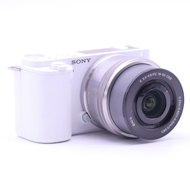 SONY ソニー Vlog用カメラ ミラーレス一眼カメラ ZV-E10 パワーズームレンズキット ZV-E10L W