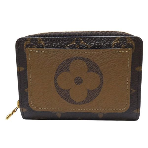 Ａ ルイ ヴィトン LOUIS VUITTON モノグラム モノグラムリバース 二つ折財布 ポルトフォイユ ルー Ｍ８１４６１