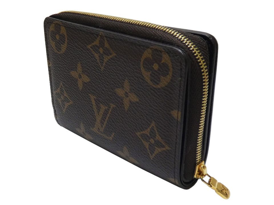 Ａ ルイ ヴィトン LOUIS VUITTON モノグラム モノグラムリバース 二つ折財布 ポルトフォイユ ルー Ｍ８１４６１