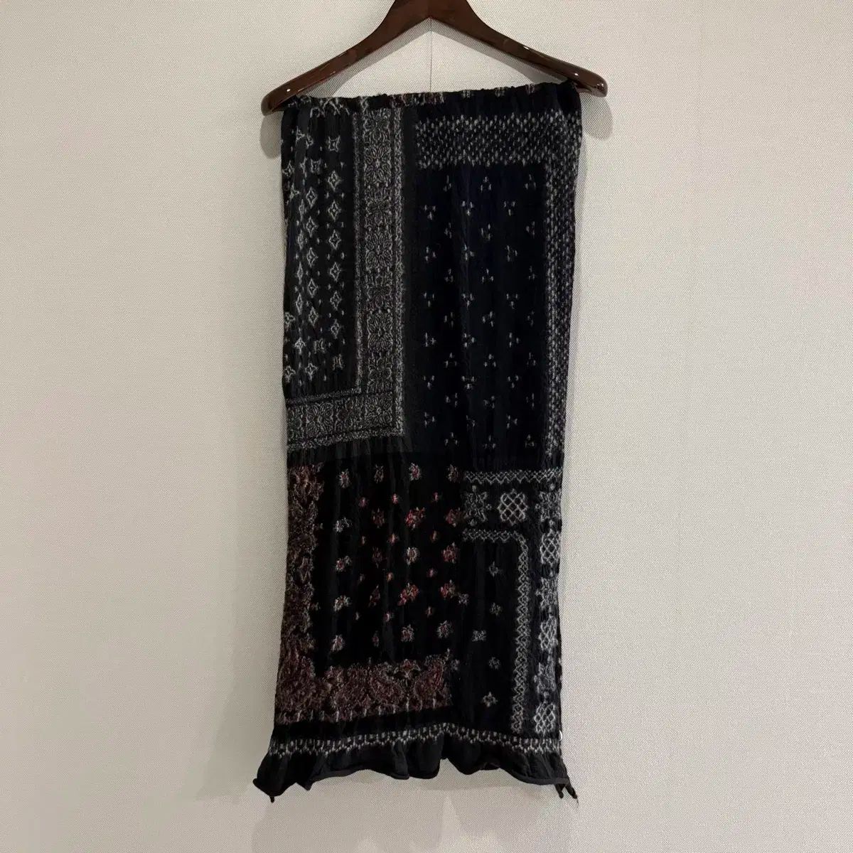 KAPITAL】縮絨ウールマフラー コプトヒョウ キャピタル WOOL SCARF