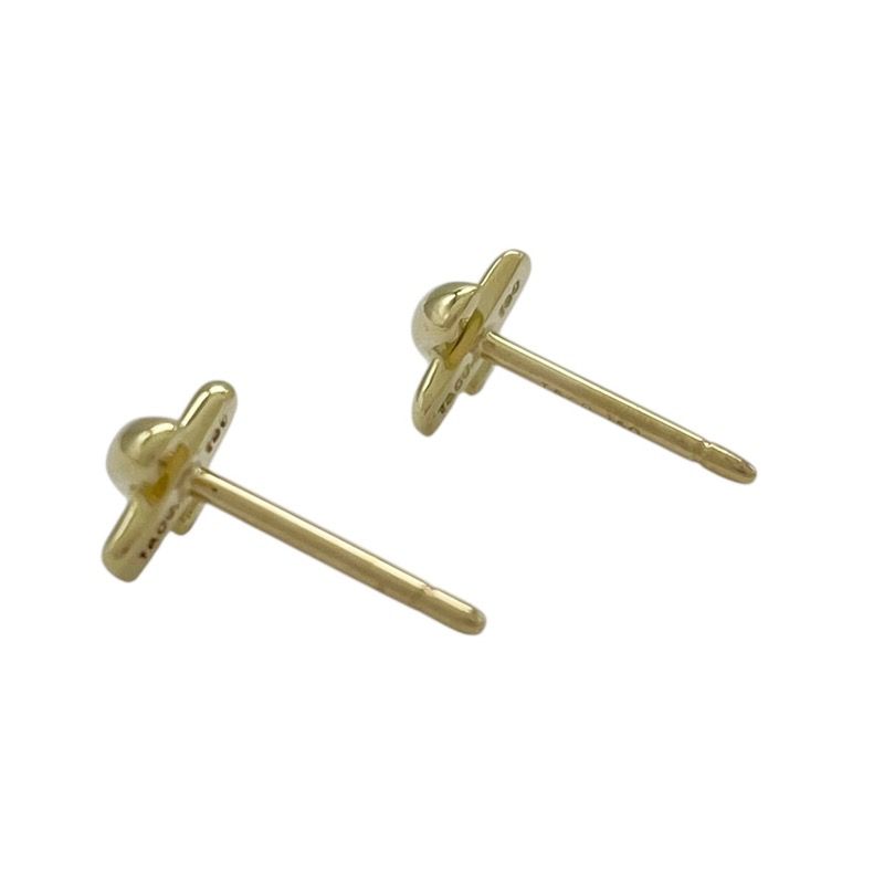  ティファニー TIFFANY＆CO クロスステッチピアス K 18 YG ジュエリー ピアス(両耳用) アクセサリー