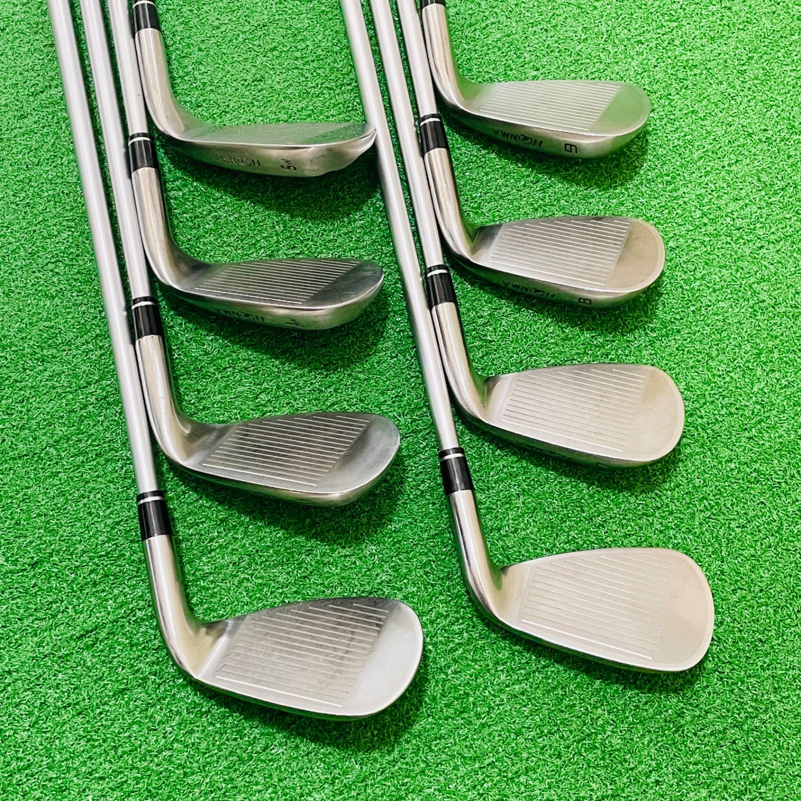 8940 HONMA BeZEAL 525 レフティ 左利き アイアン8本 R 9311 HONMA BeZEAL 525 レフティ 左利き アイアン8本セット VIZARD