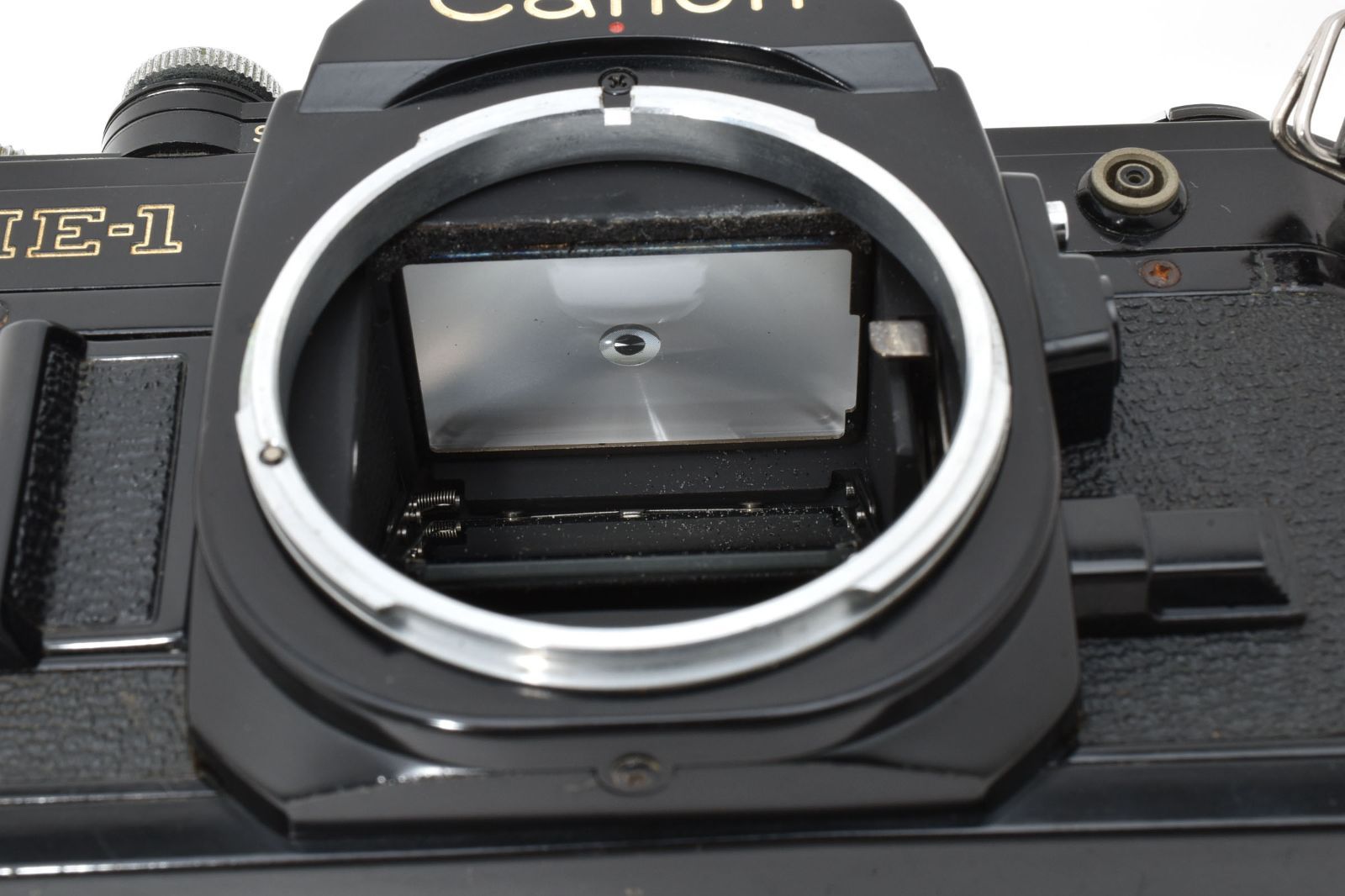  動作品 Canon AE 1 ブラック 一眼レフカメラ(フィルム) フィルムカメラ
