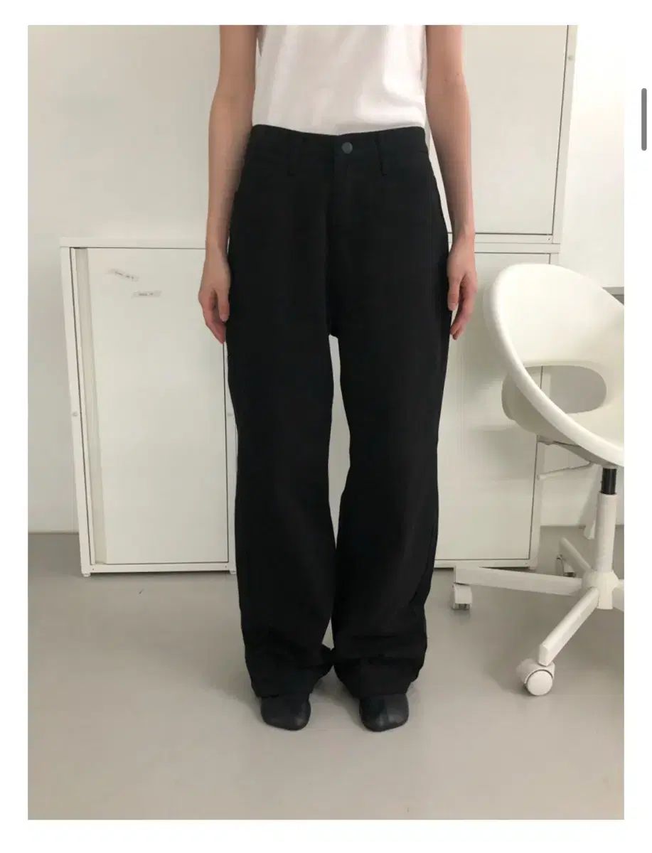 タグ ブラック デニム パンツ sサイズ