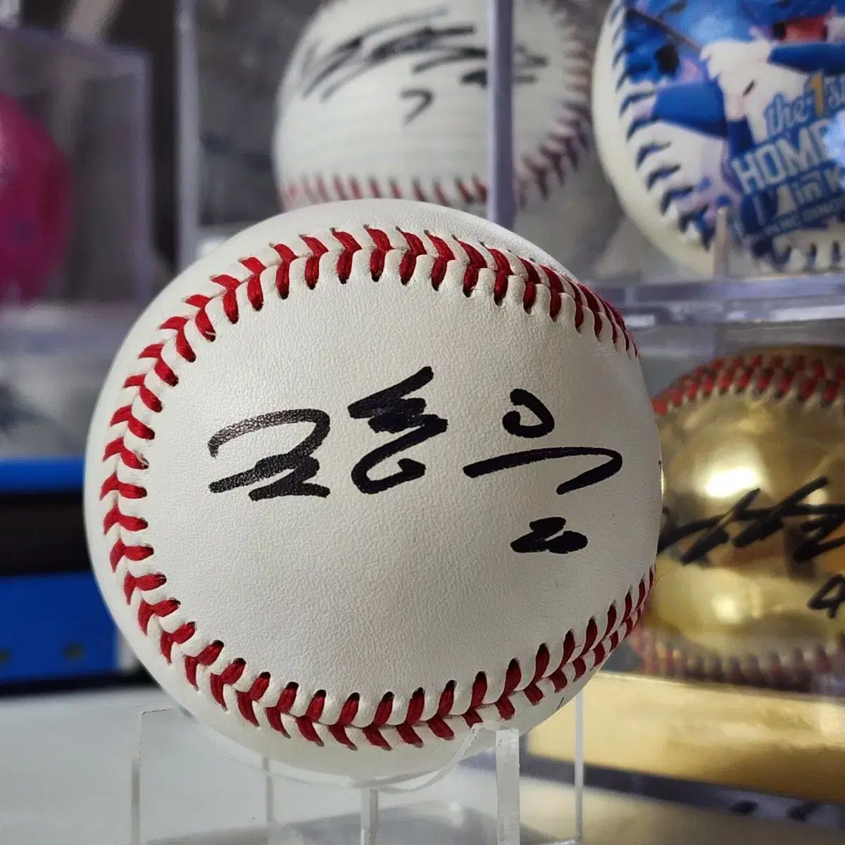 SSG LANDERS チョ ヒョンウ KBO 公式球 サイン入り サインボール