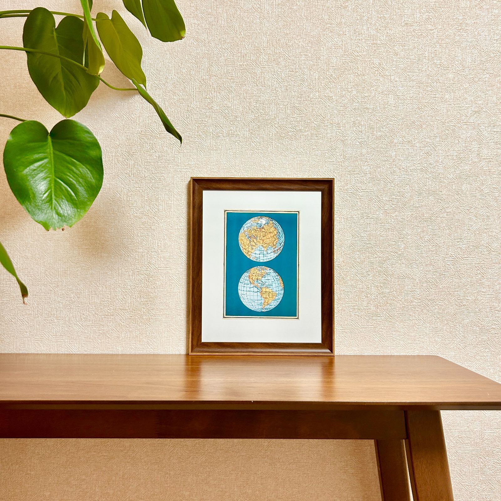 ラーダ　クリシュナ　額縁付　　　　　　　　ビンテージポスター ラーダ ビンテージポスター 額縁付 ラーダ クリシュナ 額縁付