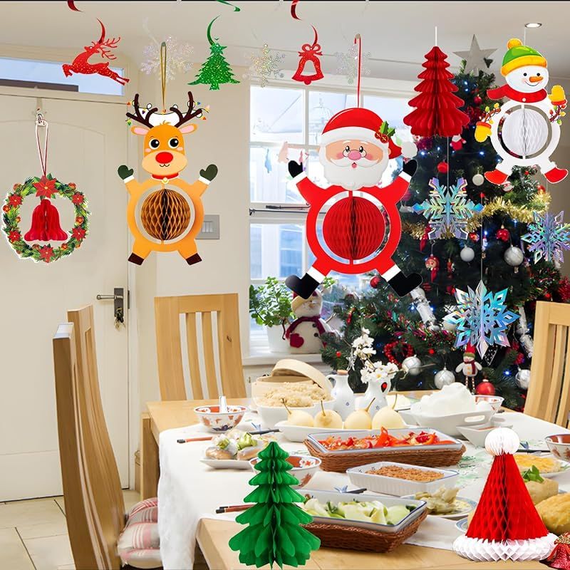 クリスマス 飾り クリスマス ガーランド 装飾 16点セット 大サイズ