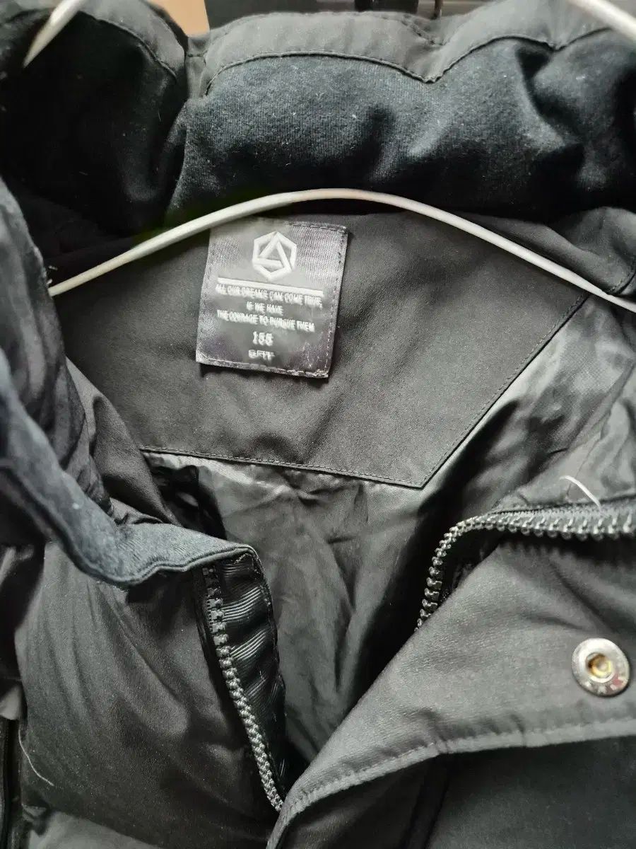 CHANCE 黒 ロング ダウン 155 サイズ