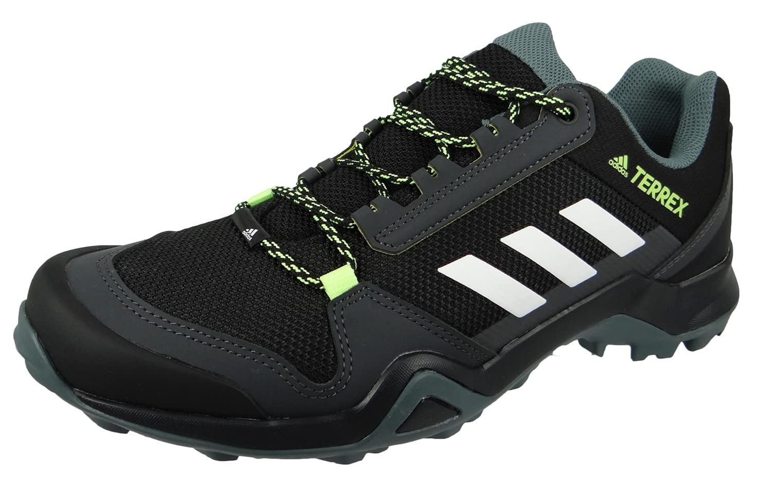 アディダス トレッキングシューズ テレックス AX 3 ハイキング HJ 469 コアブラック フットウェアホワイト アシッドイエロー FX 4575 27 0 cm