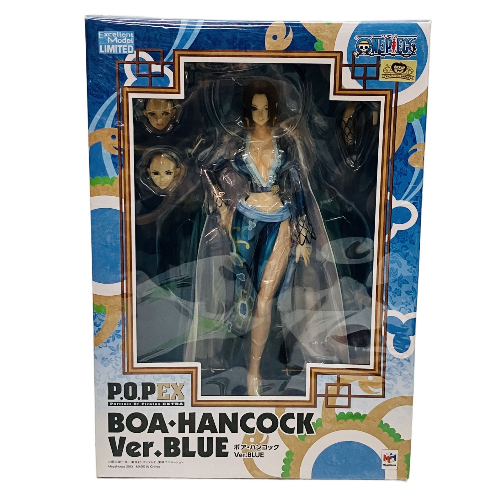 メガハウス P.O.P EX POP ワンピース ボア ハンコック Ver.BLUE フィギュア C10574949