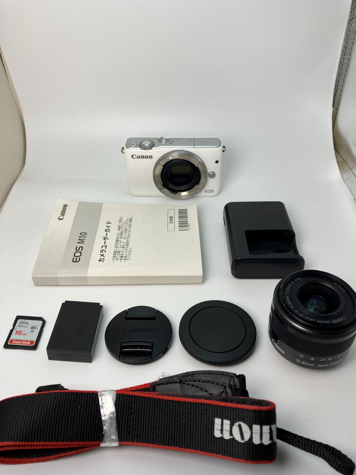 【返品保証・動作確認済】Canon EOS M100＋15-45mmレンズキット 返品保証・動作確認済】Canon EOS M100＋15-45mmレンズキット 返品保証