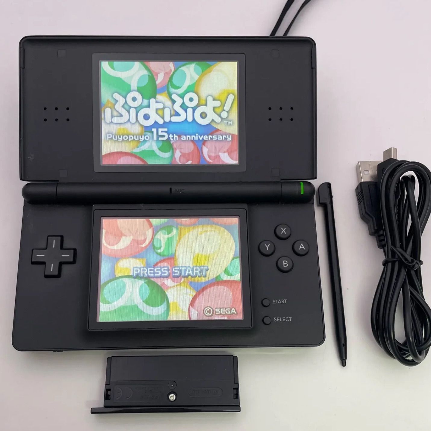 ニンテンドーDS Lite ブラック 本体 DS Lite 本体 韓国版 クリムゾン