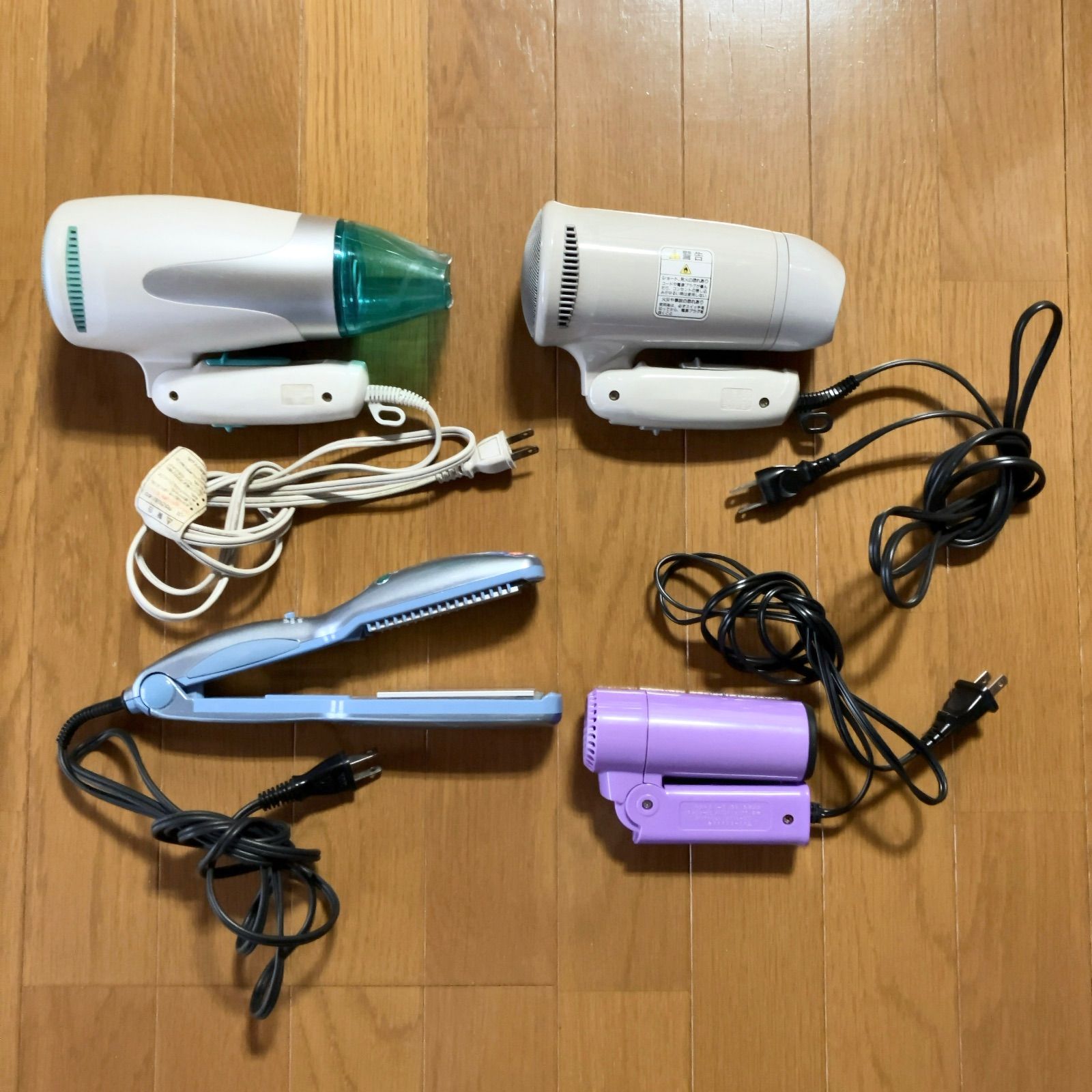 ヘアドライヤー　ヘアアイロン　７台まとめ　ジャンク品 ジャンク品 まとめ売り 色々 ドライヤー ヘアアイロン 美容 家電