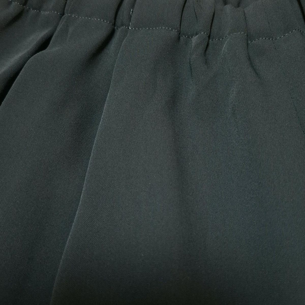  ENFOLD エンフォルド パンツ サイズ38 M レディース ダークグリーン クロップド 半端丈 ウエストゴム その他 パンツ