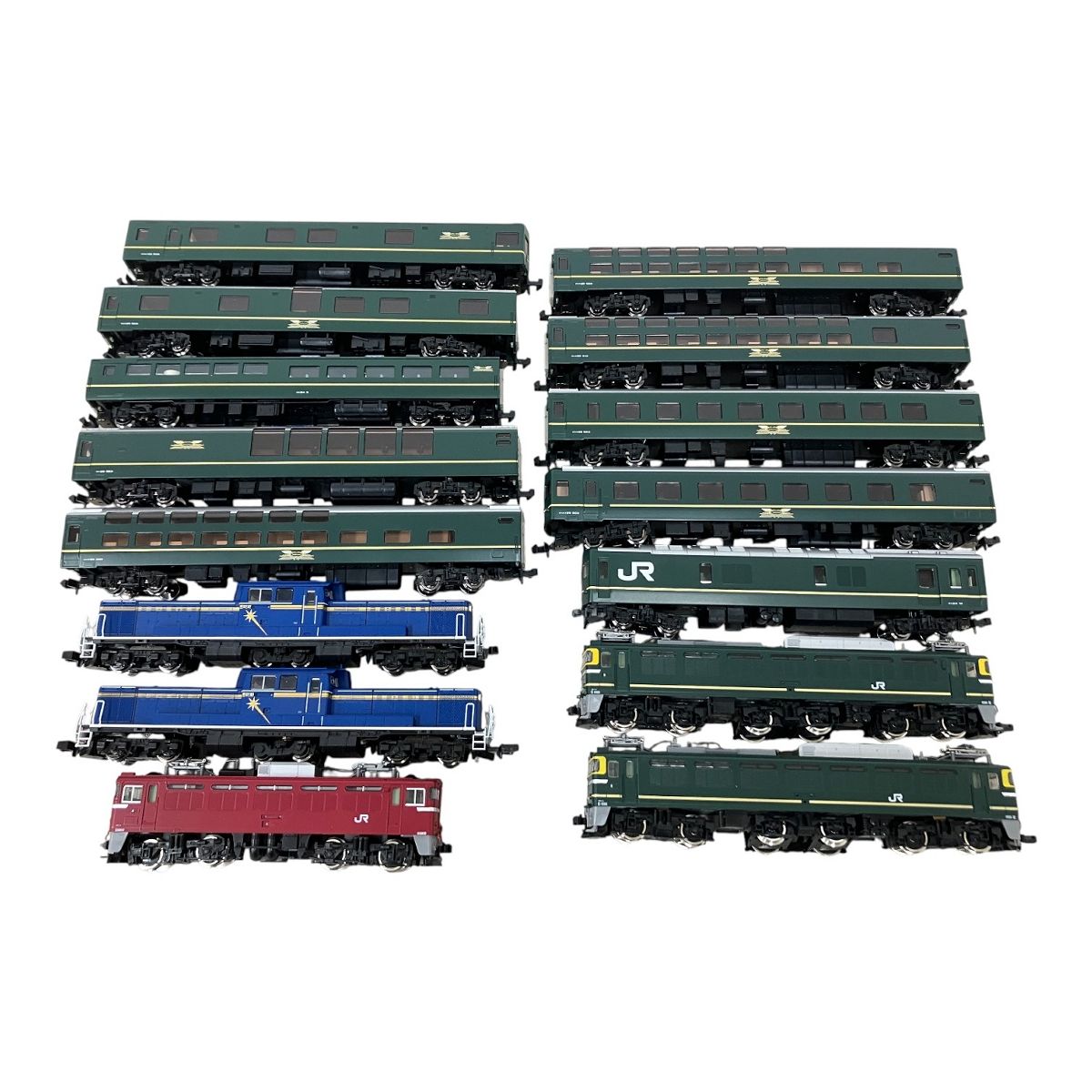 TOMIX 98953 限定品 JR 24系「さよなら北斗星」16両セット+EF81星釜