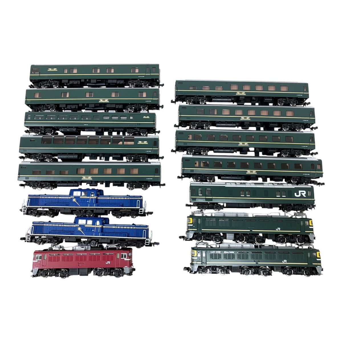 TOMIX 98953 限定品 JR 24系「さよなら北斗星」16両セット+EF81星釜