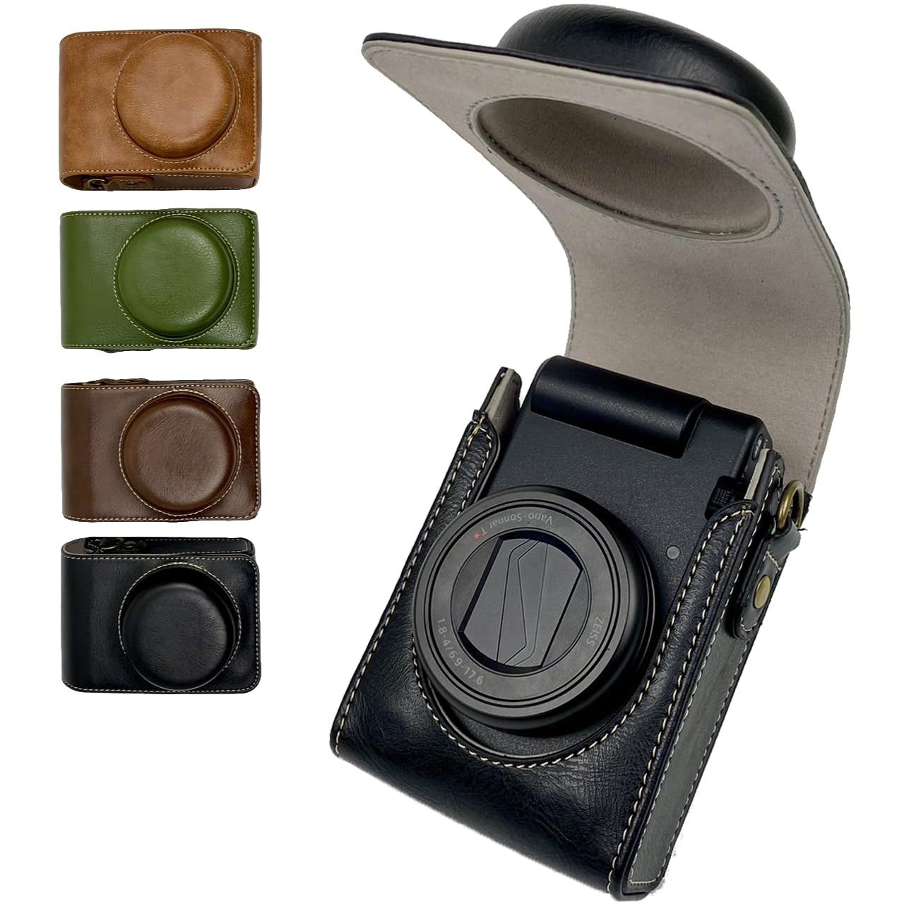 elfoLiz カメラケース SONY (ソニー) VLOGCAM ZV-1 / ZV-1F / ZV-1II