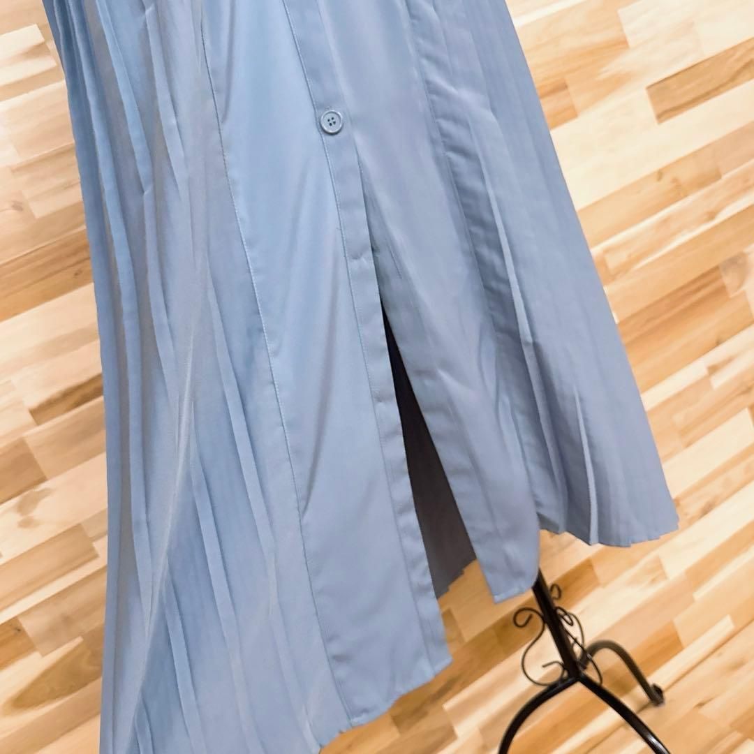 ザラ プリーツ切り替えロング